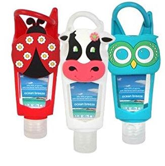 Cov Khoos Haum Naj Nem Cov Khoob Uas Siv Cov Tsiaj Txhaum Silicone Tsiaj Ntawv Personalised Hand Sanitizers with Animal Shape Silicone Wraps