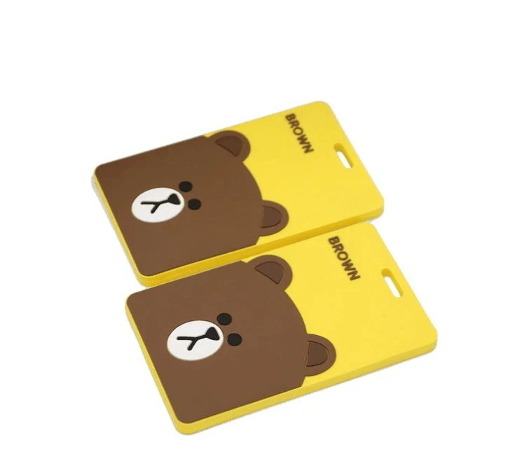 Eco-friendly Silicone Durable Waterproof Luggage Tags