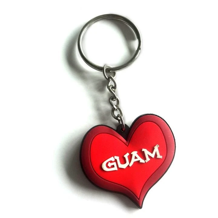 PVC Rubber Keychain Charm Promotional Items