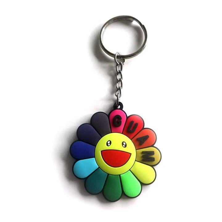 PVC Rubber Keychain Charm Promotional Items