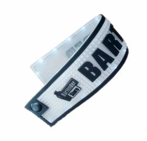3D Logo Led Teeb Mat Mos PVC Led Bar Mat