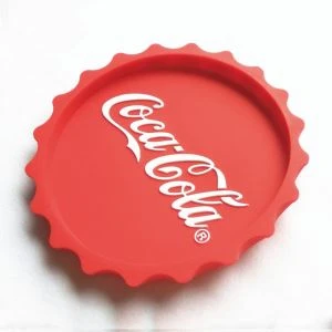 Advertising PVC Npias Coaster Bottle Cap Zoo li