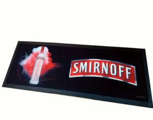 Tsis Woven Felt Nitrile Bar Mats Khiav Nrog Logo