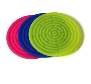 Hloov Khoom Xim Silicone Coaster Dej Khob Mat
