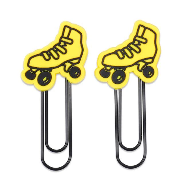 3D Cartoon Soft Pvc Rubber Bookmark For Book
