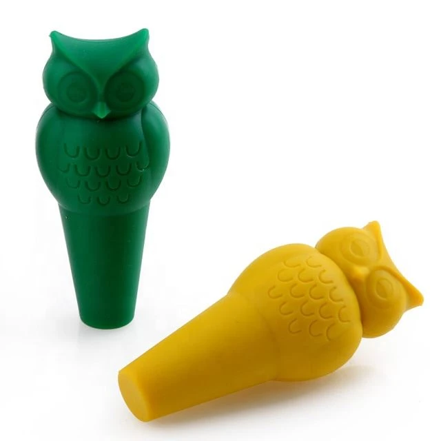 Owl Silicone Bottle Seal Plug Bottle Stopper Beer Topper
