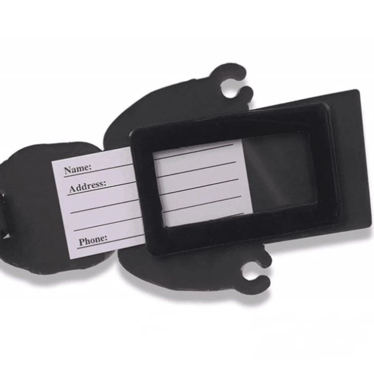Personalized Design Soft Pvc Luggage Tag Rubber Bag Tag