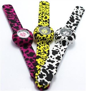 Waterproof Digital Kids Silicone Slap Wrist Watch 3D Silicone Slap Watches